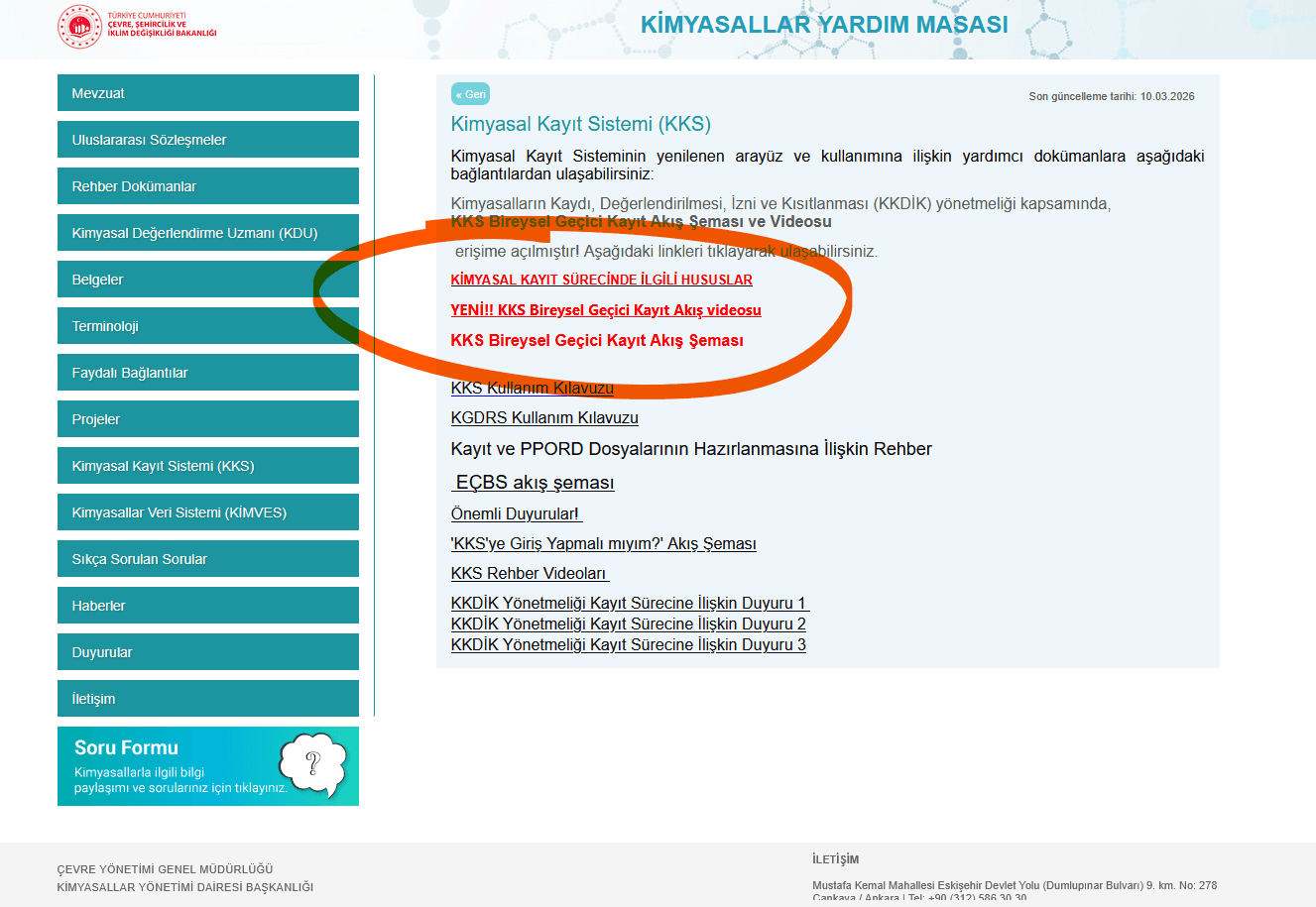 KKS bireysel geçici kayıt rehber video ekran görüntüsü