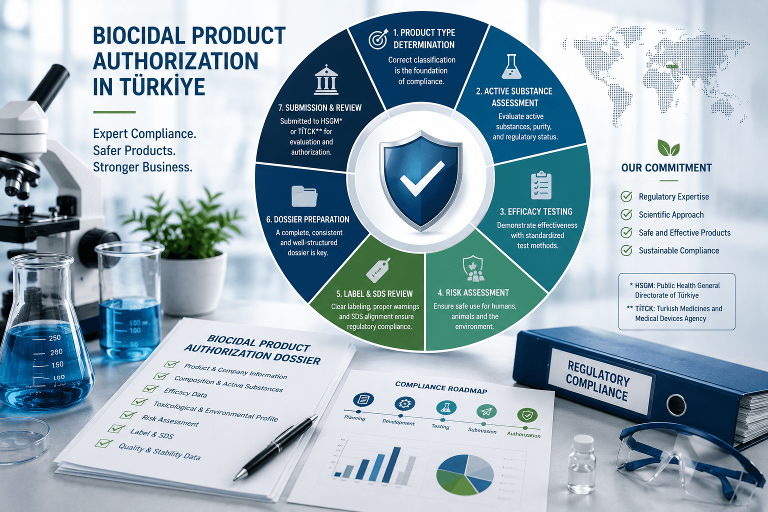 Türkiye'de biyosidal ürün ruhsatlandırma süreci – Pier Compliance
